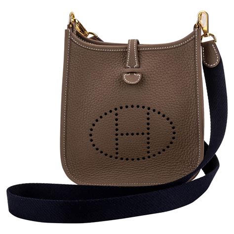 hermes mini evelyne etoupe|hermes evelyne sale.